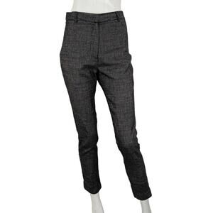 APIECE APART size 4 High-Rise Crop slim Trouser Pant Charcoal
